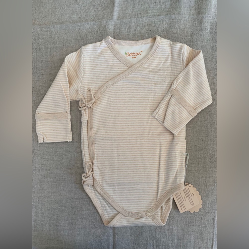 Eotton Certified Organic Cotton Baby Pullover Bodysuit